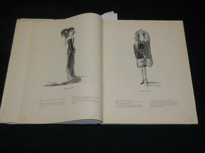 1927 FEBRUARY FANTASIE D'ITALIA MAGAZINE - NICE FASHION ILLUSTRATIONS - ST 531B
