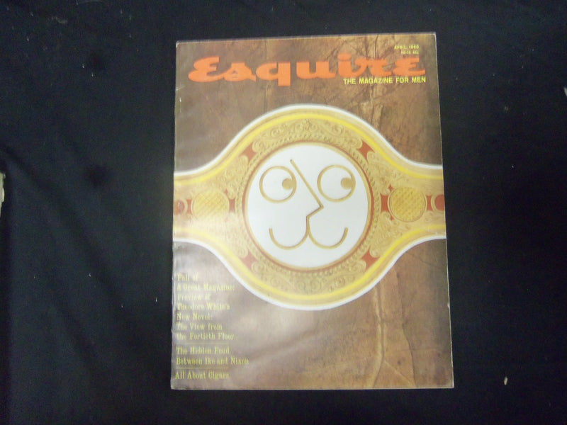 1960 APRIL ESQUIRE MAGAZINE - GREAT COVER, PHOTOS AND ADS - ST 2593