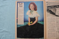 1944 APR 23 SUNDAY MIRROR NEWSPAPER MAGAZINE SECTION-VERA HRUBA RALSTON- NP 9095