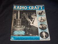 1939 OCTOBER RADIO-CRAFT MAGAZINE VERY NICE COVERS & ADS - E 415
