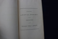 1884 TOWN OF DEDHAM SCHOOL COMMITTEE REPORT SOFTCOVER BOOK - K 889