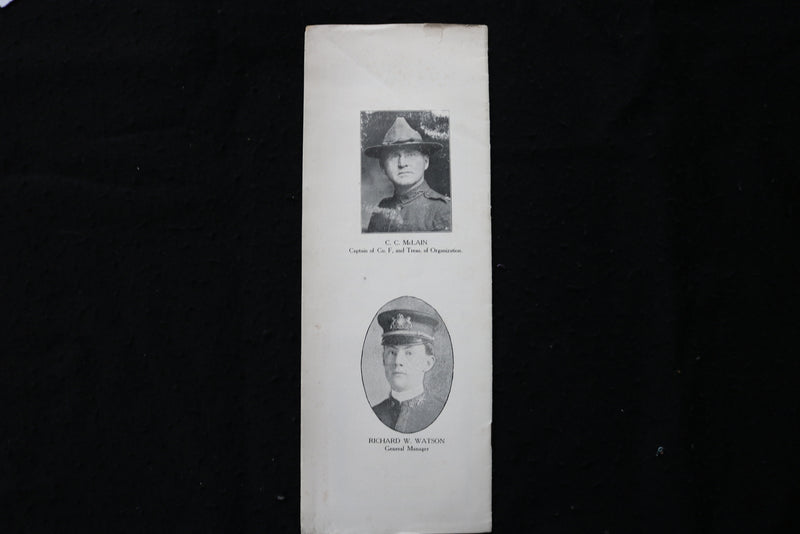 1910 BELLE OF MANILA PROGRAM - INDIANA, PENNSYLVANIA - K 1787