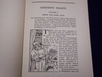 1915 GRIDIRON NIGHTS BY ARTHUR WALLACE DUNN BOOK - NICE ILLUSTRATIONS - KD 910H