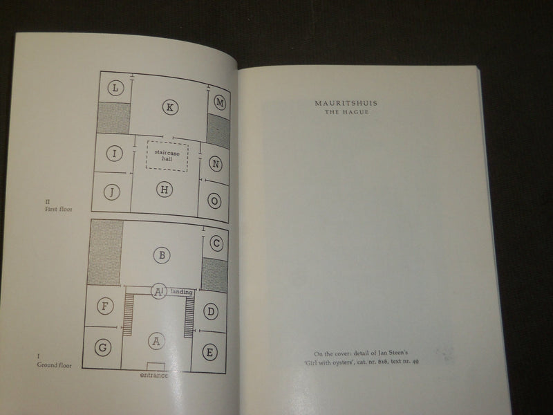 1960'S MAURITSHUIS THE HAGUE - ENGLISH GUIDE BOOK - SOFTCOVER - J 3628