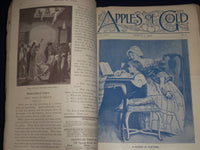 1905-1907 APPLES OF GOOD MAGAZINE BOUND VOL LOT OF 3 - ILLUSTRATIONS - KD 2105