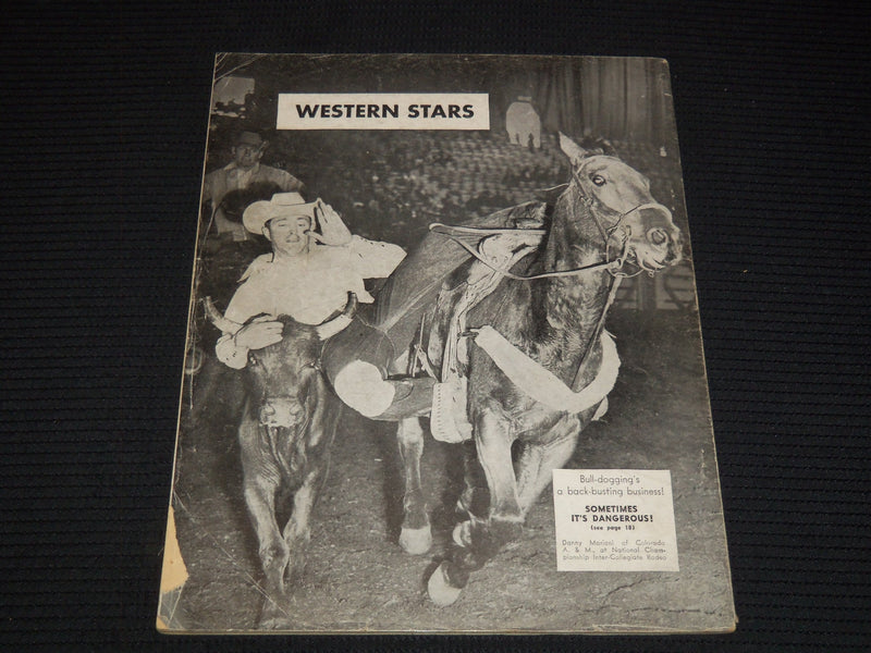 1950 SPRING WESTERN STARS MAGAZINE - TIM HOLT COVER - E 16098