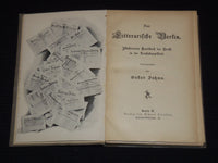 1800'S DAS LITTERARISCHE BERLIN GERMAN BOOK BY GUSTAV DAHMS - KD 6494G