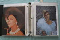 HOLLYWOOD PHOTO ALBUM - SOPHIA LOREN - GEORGE NADER - CAROLE LOMBARD - E 26486