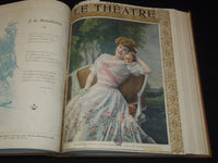1907 JANUARY-JUNE LE THEATRE MAGAZINE BOUND VOLUME - 12 ISSUES - KD 2278J