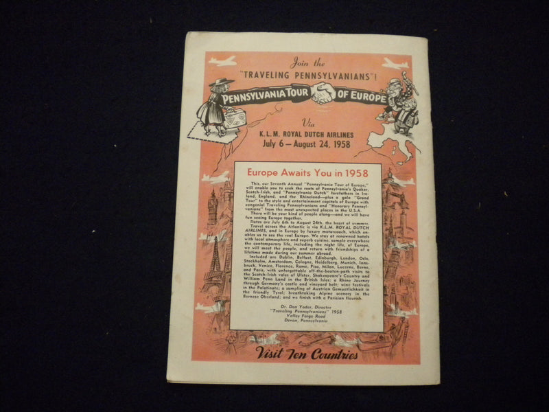 1957 SPRING THE PENNSYLVANIA DUTCHMAN MAGAZINE - STONE ARCHED BRIDGES - B 639Q