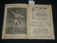 1901 WHEN WE WERE TWENTY - HOLLIS ST. THEATRE PROGRAM - J 5678