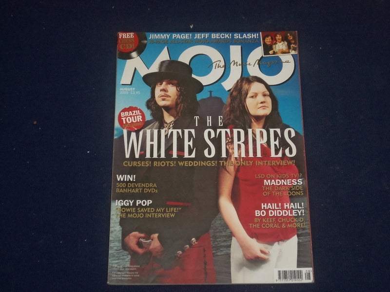 2005 AUGUST MOJO MAGAZINE - ENGLAND - THE WHITE STRIPES - B 714