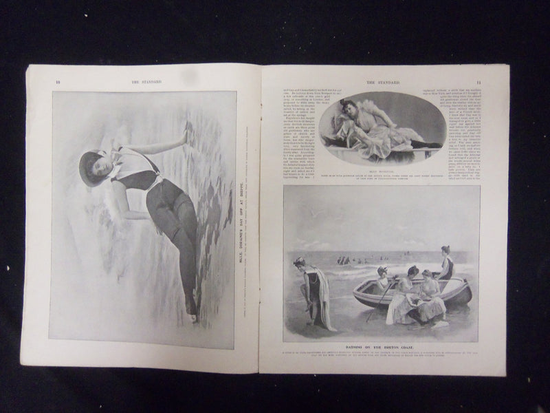 1899 SEPTEMBER 9 THE STANDARD MAGAZINE - THE GIRLS FROM PARIS - ST 3233
