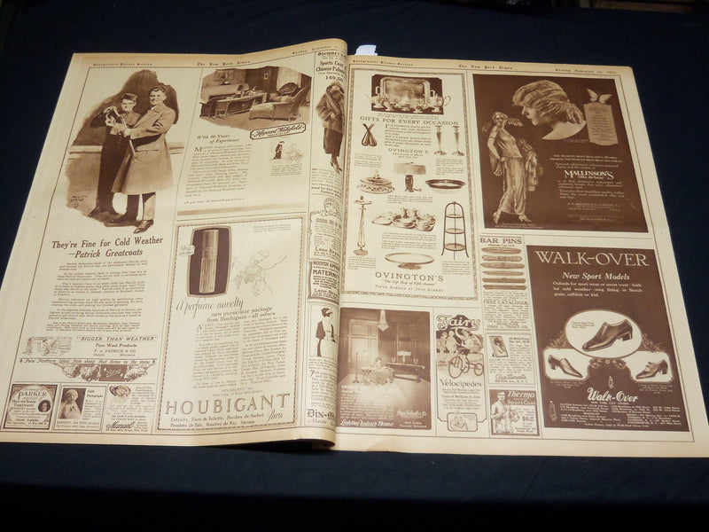 1922 NOVEMBER 12 NEW YORK TIMES PICTURE SECTION - ALFRED E. SMITH - NT 8860