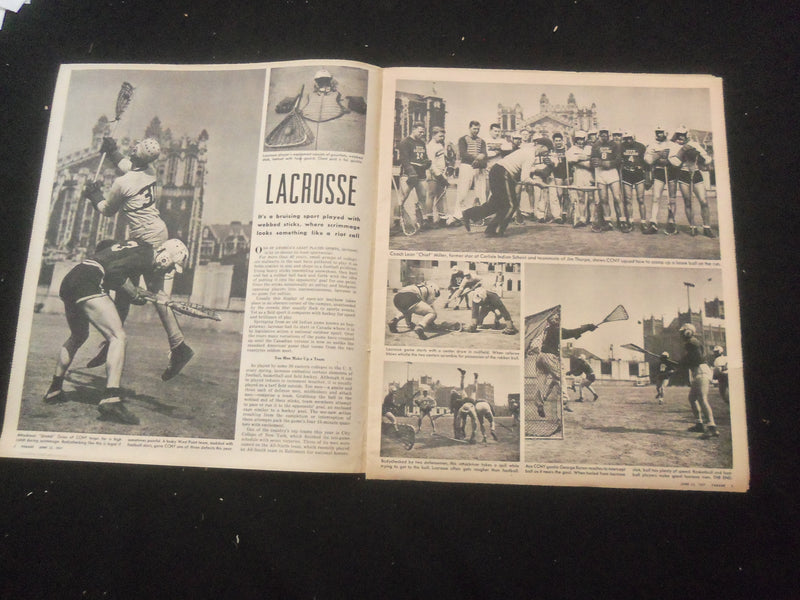 1947 JUNE 22 SYRACUSE HERALD AMERICAN PARADE MAGAZINE - HOLIDAY TIME - SP 886V