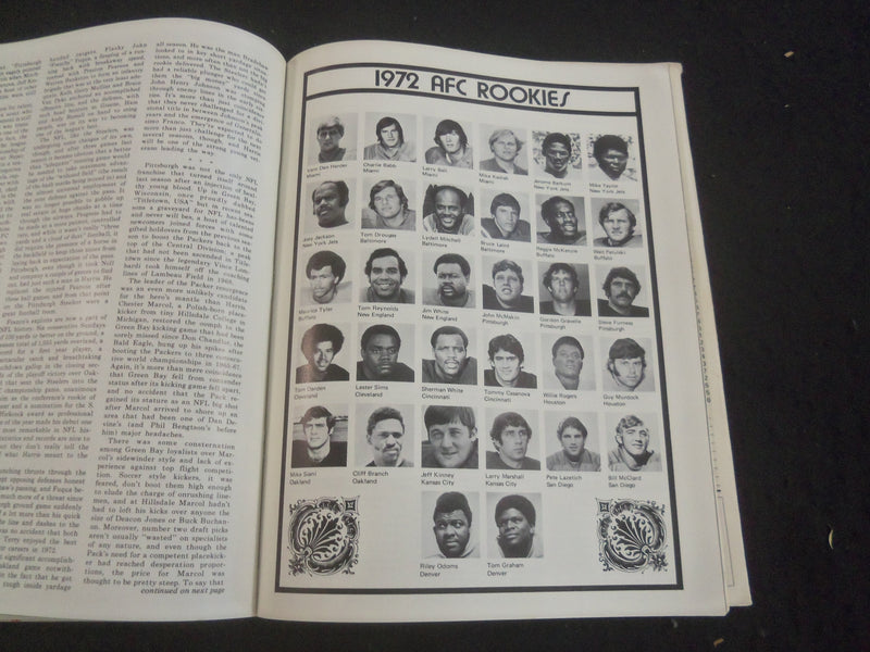 1973 SPORTS FOCUS FOOTBALL ISSUE - NEW YORK GIANTS - B 6348Q