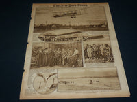 1916 NOVEMBER 12 NEW YORK TIMES ROTO PICTURE SECTION - WILSON VOTES - NT 8968
