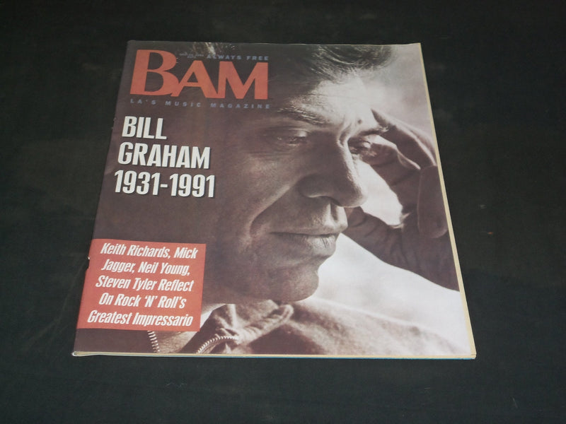 1991 NOVEMBER 15 BAM MAGAZINE ISSUE NO. 371 - BILL GRAHAM COVER - SP 2968