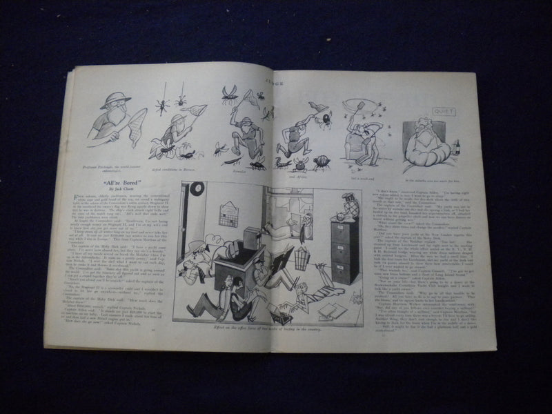 1930 AUGUST 9 JUDGE MAGAZINE - RELAXATION - B 438J