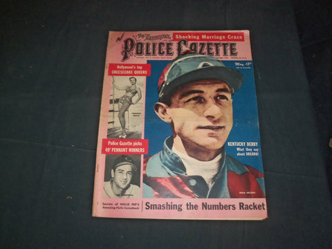 1949 MAY THE NATIONAL POLICE GAZETTE MAGAZINE - EDDIE ARCARO - B 5934
