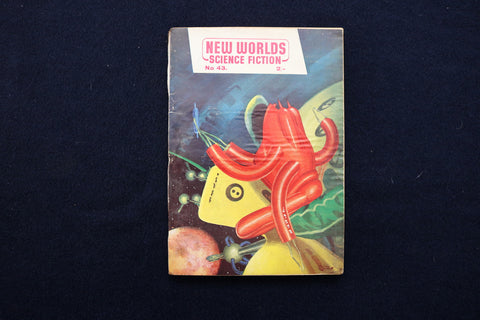 1956 JANUARY NEW WORLDS SOFTCOVER DIGEST MAGAZINE - VOLUME 15, NUMBER 43 - K 416