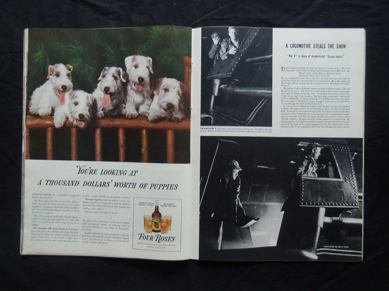 1938 MARCH 14 LIFE MAGAZINE - JANE FROMAN AT RADIO REHERSAL - L 69