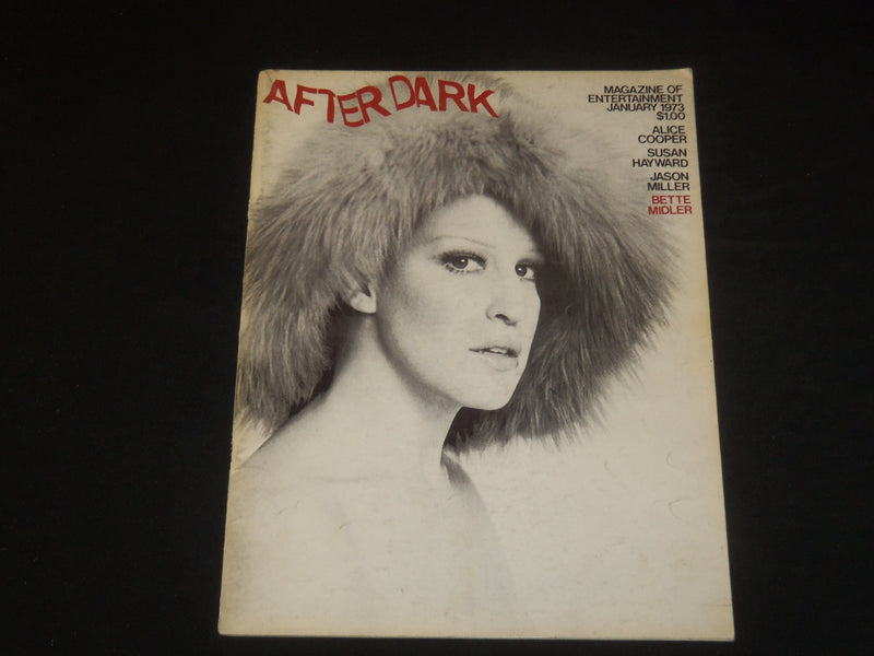 1973 JANUARY AFTER DARK MAGAZINE - BETTE MIDLER COVER - SP 4057