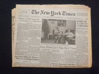 1990 NOV 25 NEW YORK TIMES NEWSPAPER - GOV'T AIMS AT HEART TEST COSTS - NP 7100