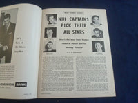 1958 MARCH HOCKEY PICTORIAL MAGAZINE - EDDIE CHADWICK COVER - ST 200I