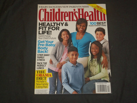 2009 FALL CHILDREN'S HEALTH MAGAZINE - MICHELLE OBAMA COVER - B 906