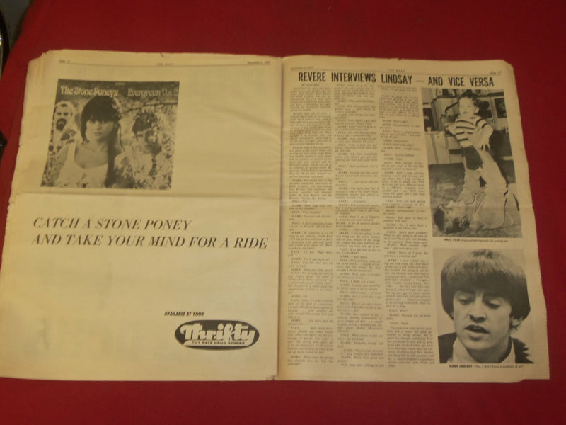 1967 DEC 2 THE BEAT NEWSPAPER-THE BEATLES-STONES -PHOTOS, ARTICLES & ADS-NP 3924