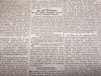 1852 FEBRUARY 7 WEEKLY UNIVERSE NEWSPAPER - NEW YORK - VOL 7 NO. 10 - NP 3879I