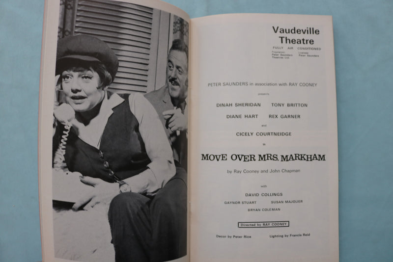 1970'S LONDON THEATRE PROGRAMS - LOT OF 5 - K 2579