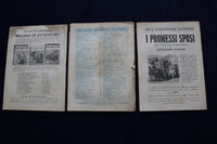 1920'S IL CORSARO DELLE TENEBRE MAGAZINES - LOT OF 39 OF 40 - ITALIAN - O 3546