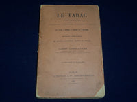 1891 LE TABAC MANUEL PRATIQUE BOOK BY ALBERT LARBALETRIER - FRENCH - J 4765