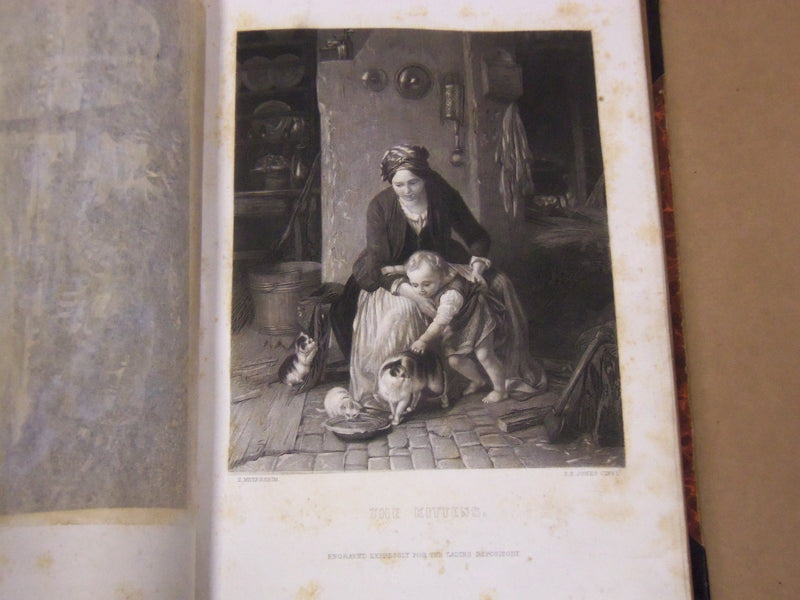1857 JANUARY-DECEMBER LADIES' REPOSITORY MAGAZINE BOUND VOLUME NO. 17 - KD 2277