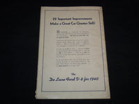 1939 ST. LOUIS GRAND OPERA ASSOCIATION PROGRAM - FALL SEASON - J 9047