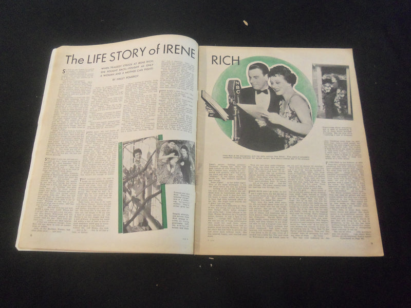 1937 FEBRUARY 6 RADIO GUIDE MAGAZINE - JACK BENNY ILLUSTRATED COVER - SP 9517G