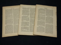 1891 THE HOMILETIC REVIEW MAGAZINE LOT OF 3 - VOLUME 21 - WR 106F