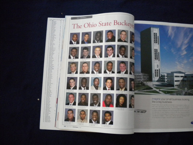 2007 NOV 10 FOOTBALL PROGRAM - OHIO STATE UNIV VS ILLINOIS STATE UNIV - SP 3625C