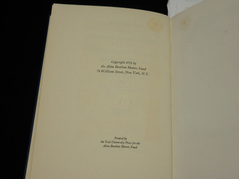 1935 HANDBOOK OF THE JAMES MORRIS MUSEUM ALINE BROTHIER READING ROOM - KD 6390