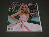 2007 SEPTEMBER TOWN & COUNTRY MAGAZINE - HEIDI KLUM COVER - SP 2714