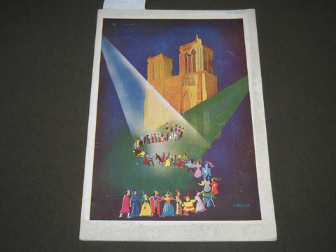 1937 JULY 30 LE VRAY MISTERE DE LA PASSION FRENCH PROGRAM - ST 5125