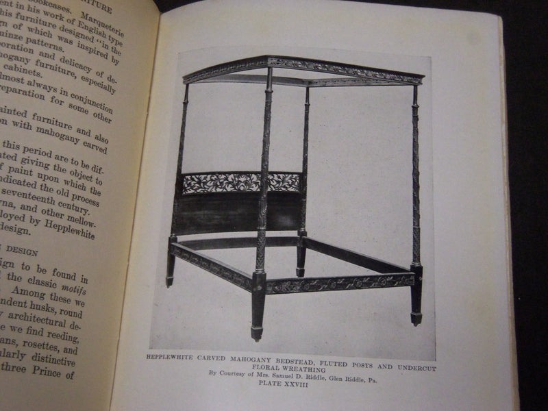 1914 THE PRACTICAL BOOK OF PERIOD FURNITURE BY HAROLD EBERLEN & MCCLURE- KD 2446
