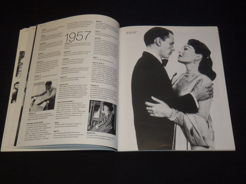 1995 FRANK SINATRA'S HIS LIFE AND TIMES BOOK BY FRED DELLAR - PHOTOS - J 9282
