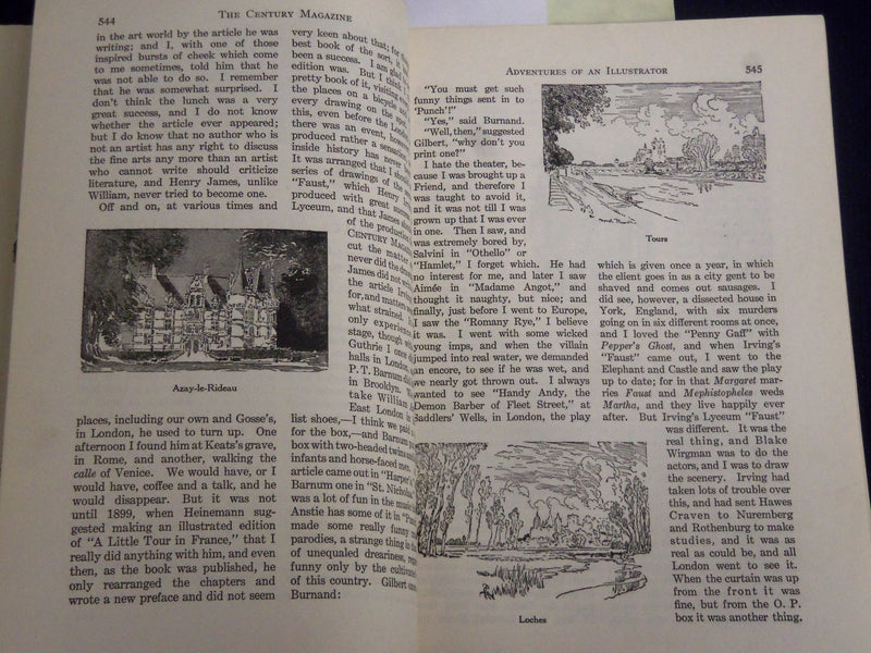 1922 FEBRUARY THE CENTURY MAGAZINE - MAXFIELD PARRISH JELL-O AD - SP 2604