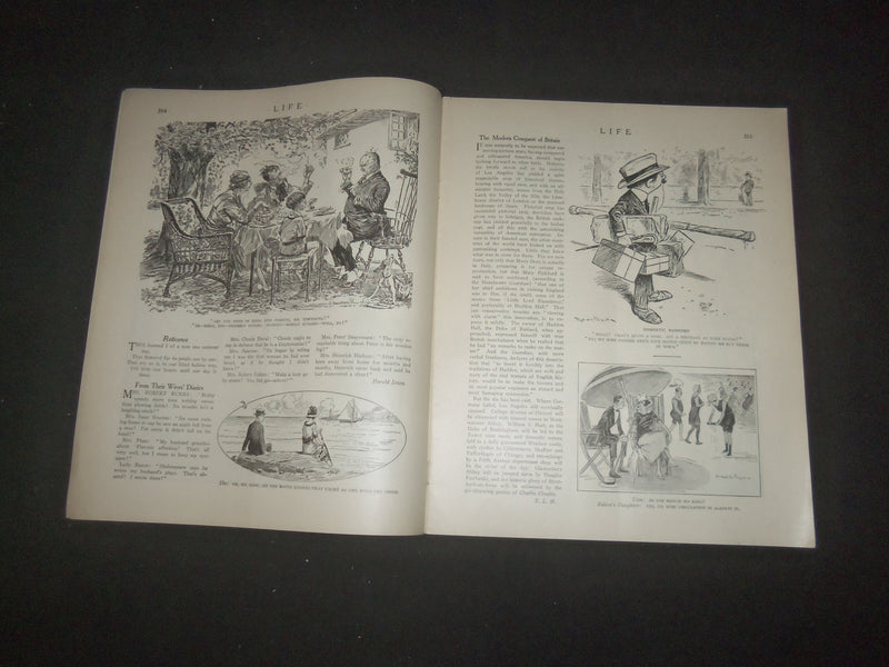 1920 AUGUST 26 LIFE MAGAZINE - THE LIVE-SAVER - L 771F