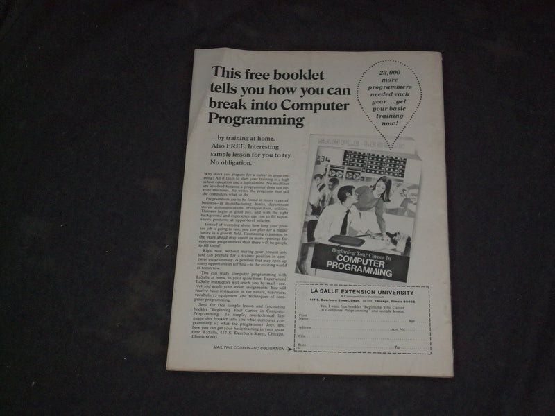 1971 JUNE THE RING MAGAZINE - JOE FRAZIER COVER - CW 664