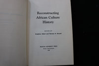 1967 RECONSTRUCTING AFRICAN CULTURE HISTORY HARDCOVER BOOK BY GABEL - KD 9759