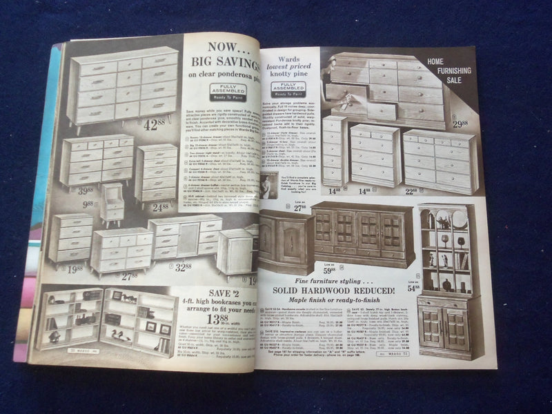 1968 WINTER MONTGOMERY WARD CATALOG - KANSAS CITY, MISSOURI - J 8477